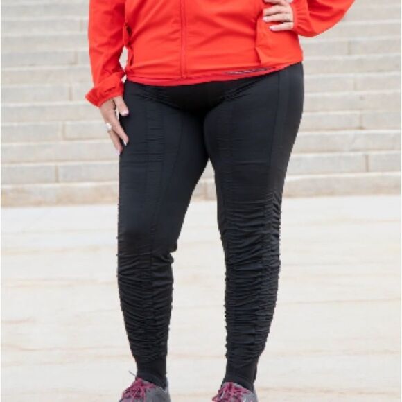 AGOGIE Women's Petite +40 Resistance fit pants. NEW, burn calories! Petite 2XL - Picture 3 of 9